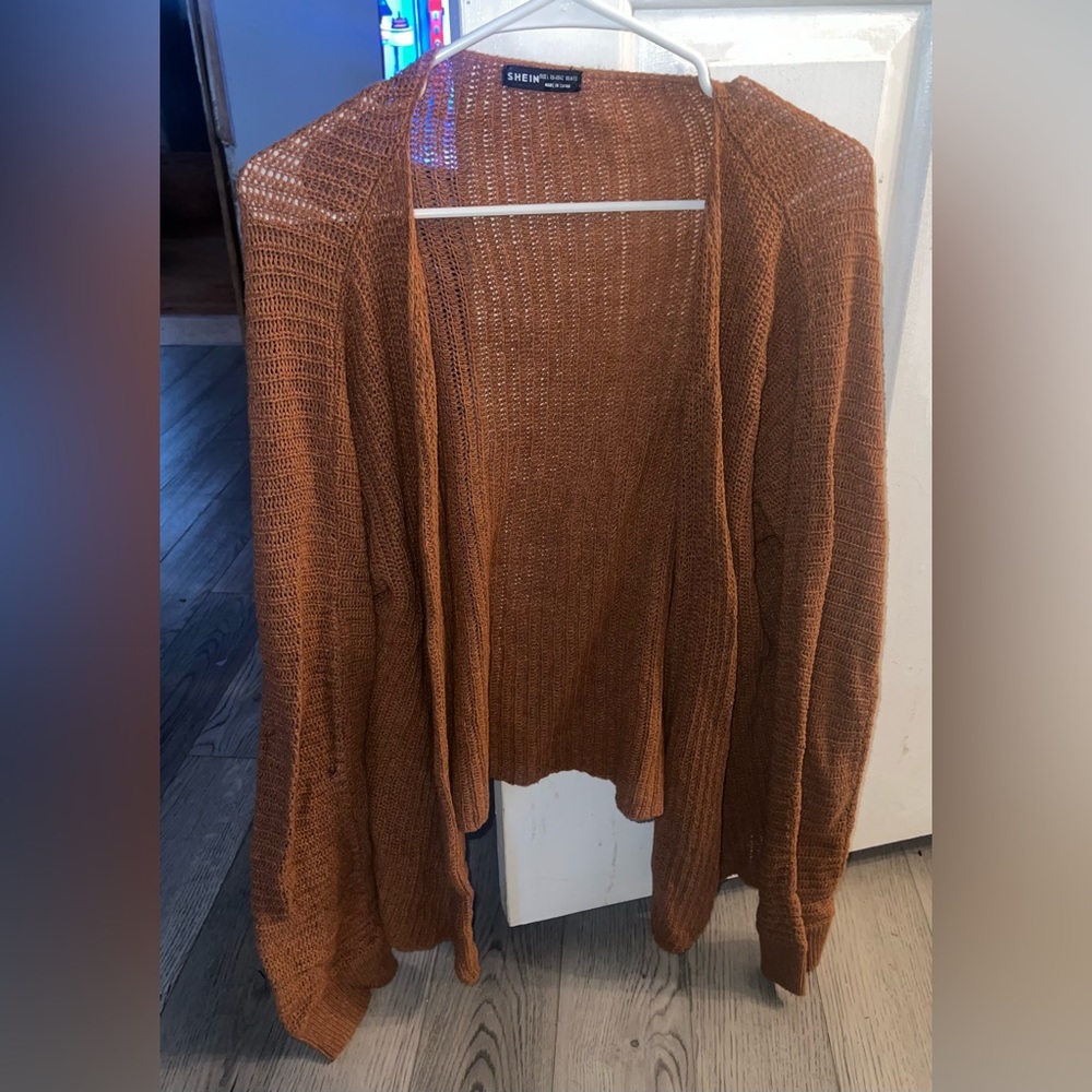 Burnt Orange Cardigan